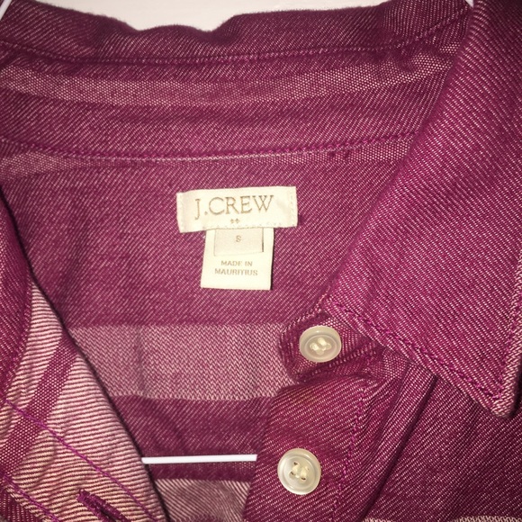 J. Crew Striped Button-Up - Picture 3 of 4